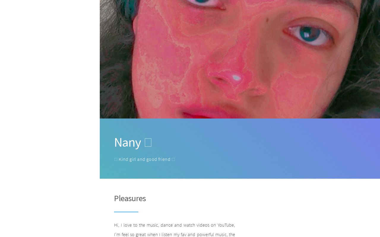 Carrd profile picture for @nany